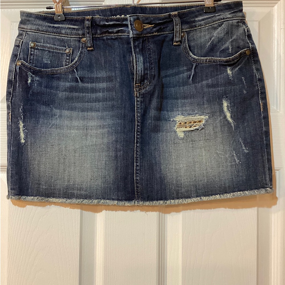 Lauren Conrad Denim Skirt